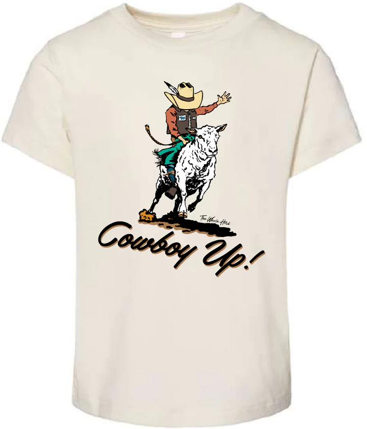 The Cowboy Up Kids Tee