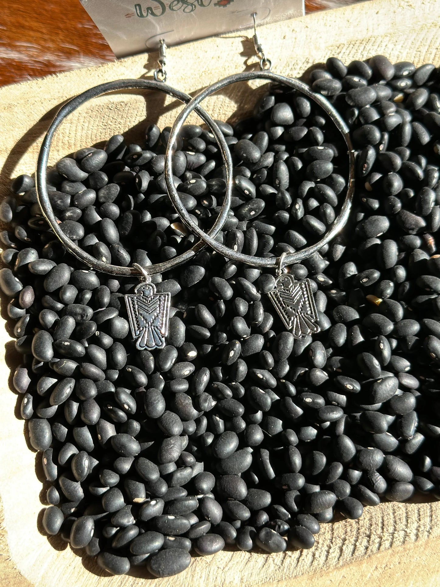 The silver Hoops Rocking Cactus Boutique