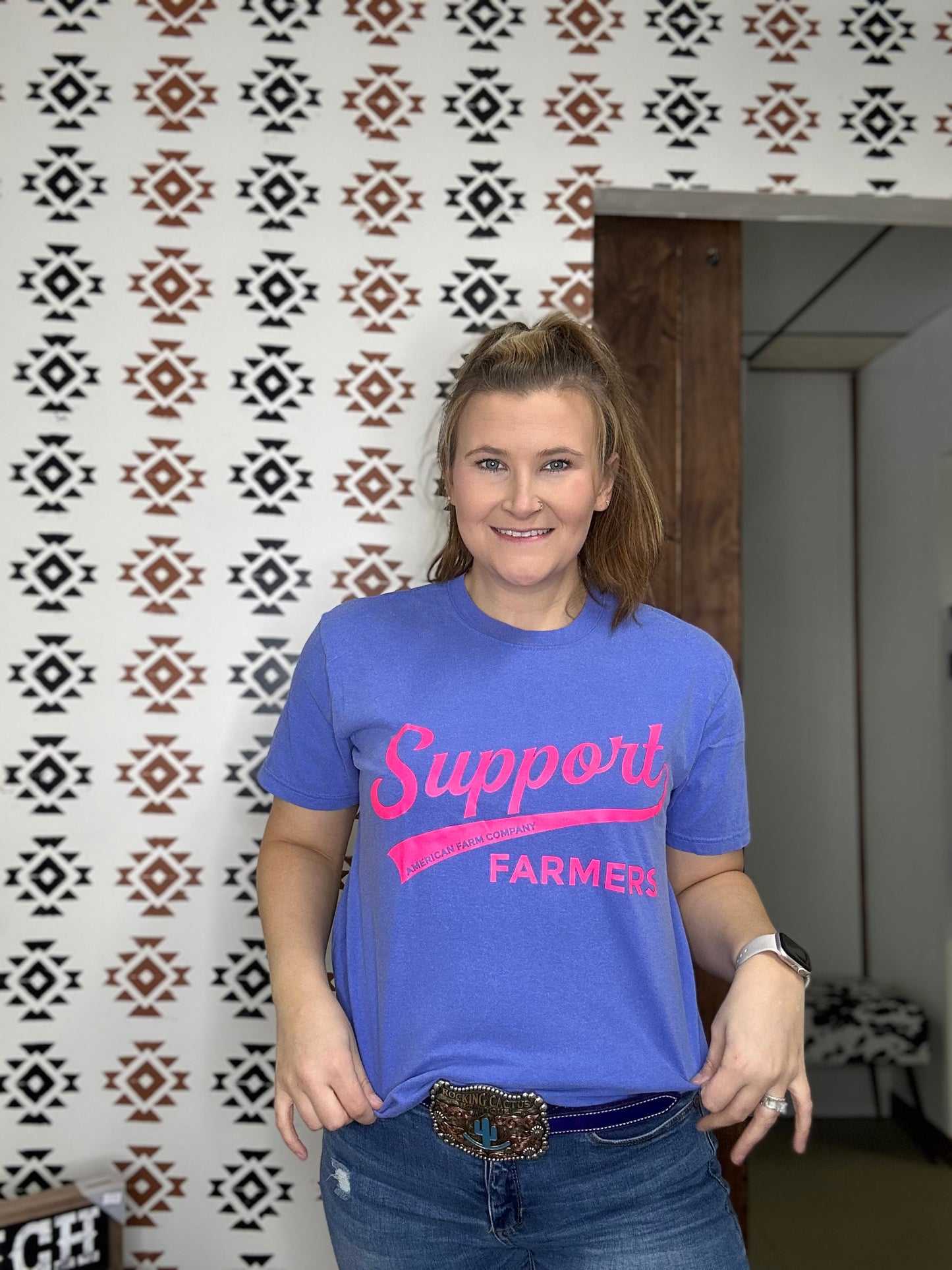 The Neon Support Farmers Tee