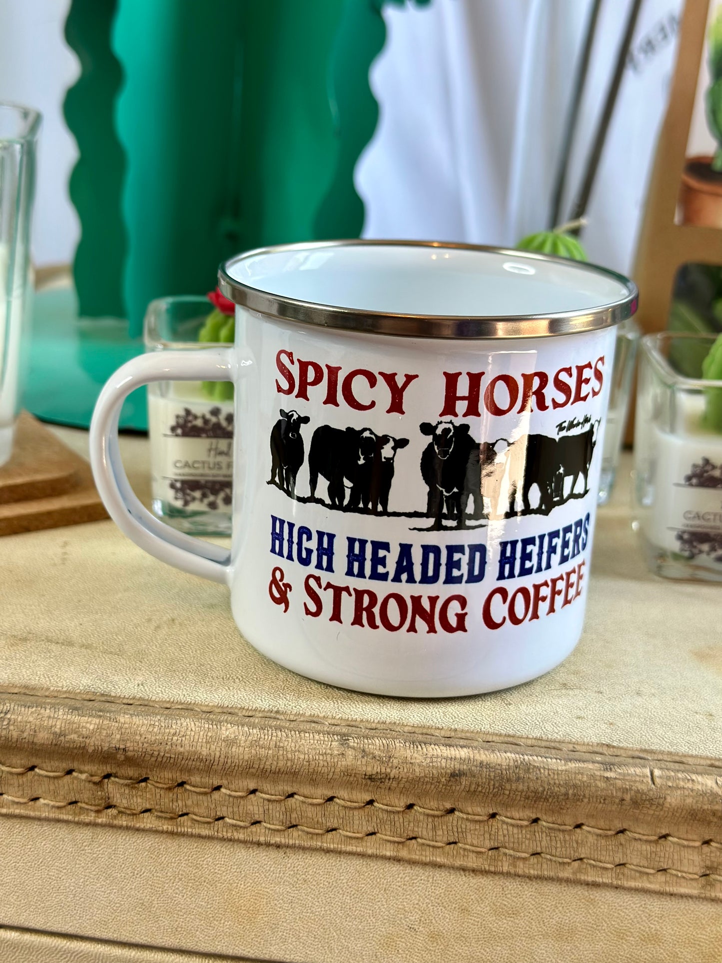 Spicy Horses Campfire Mug