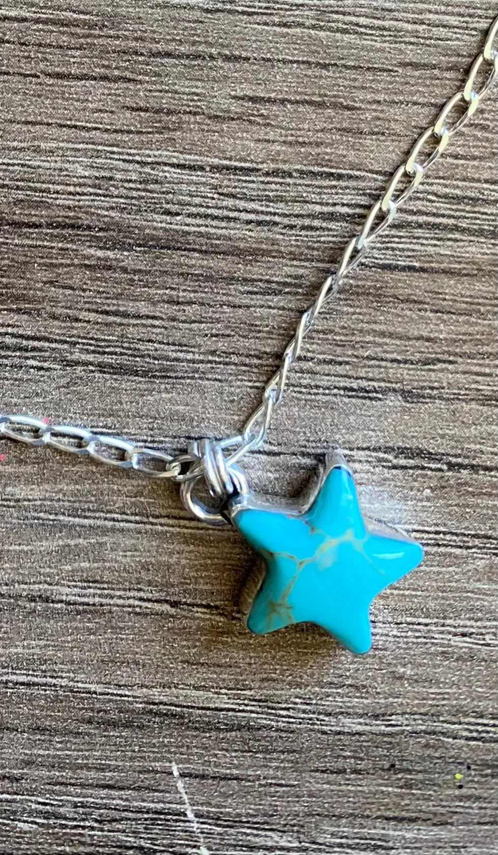 The turquoise Star Necklace Rocking Cactus Boutique