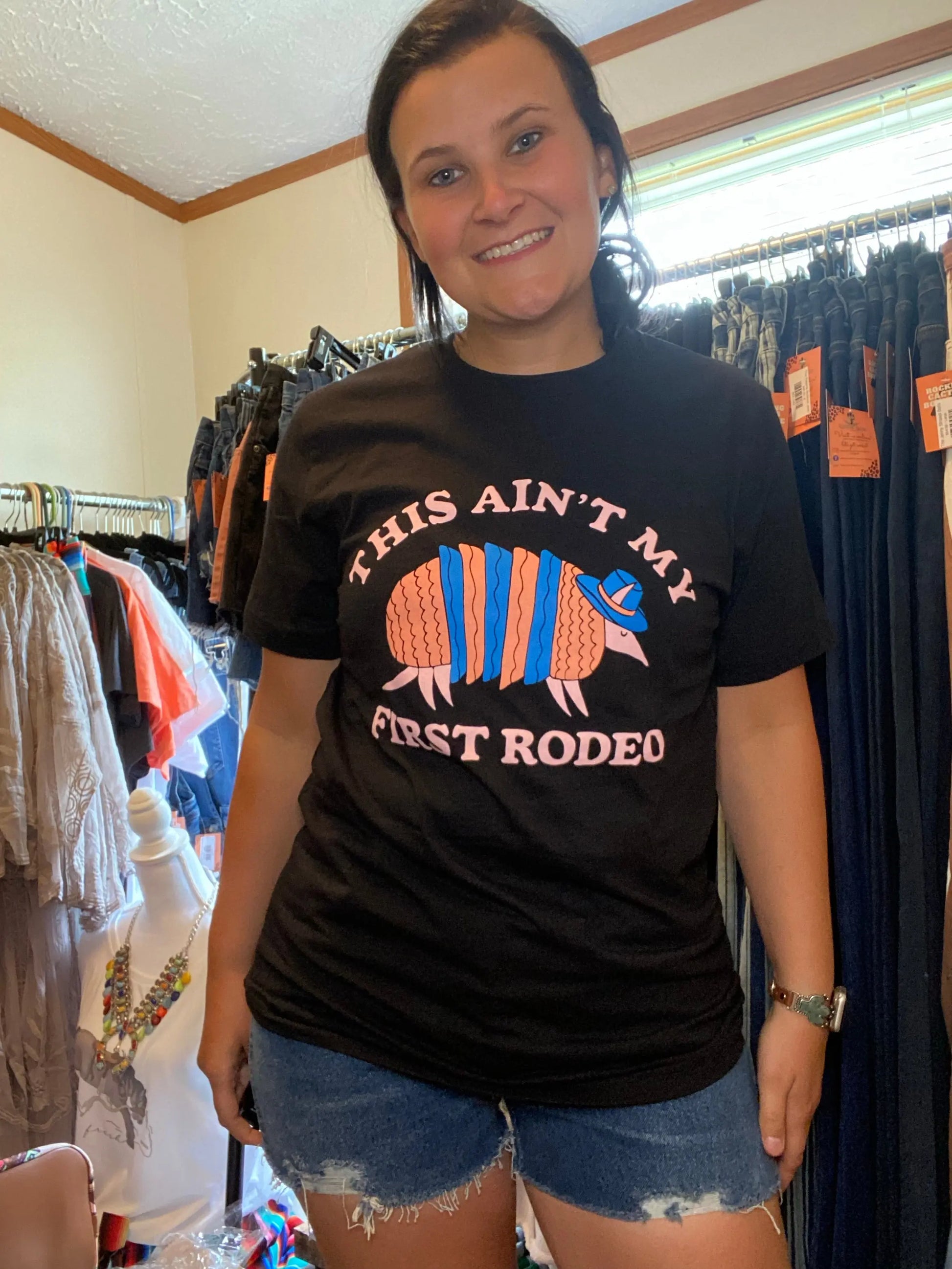 This Aint My First Rodeo Tee Rocking Cactus Boutique